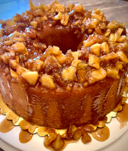 10” Caramel Apple Whole Pound Cake