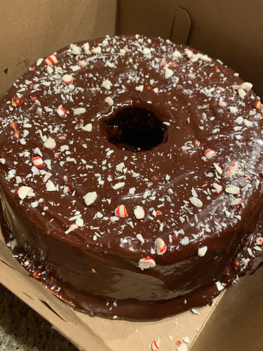 10” Chocolate Mint Pound Cake